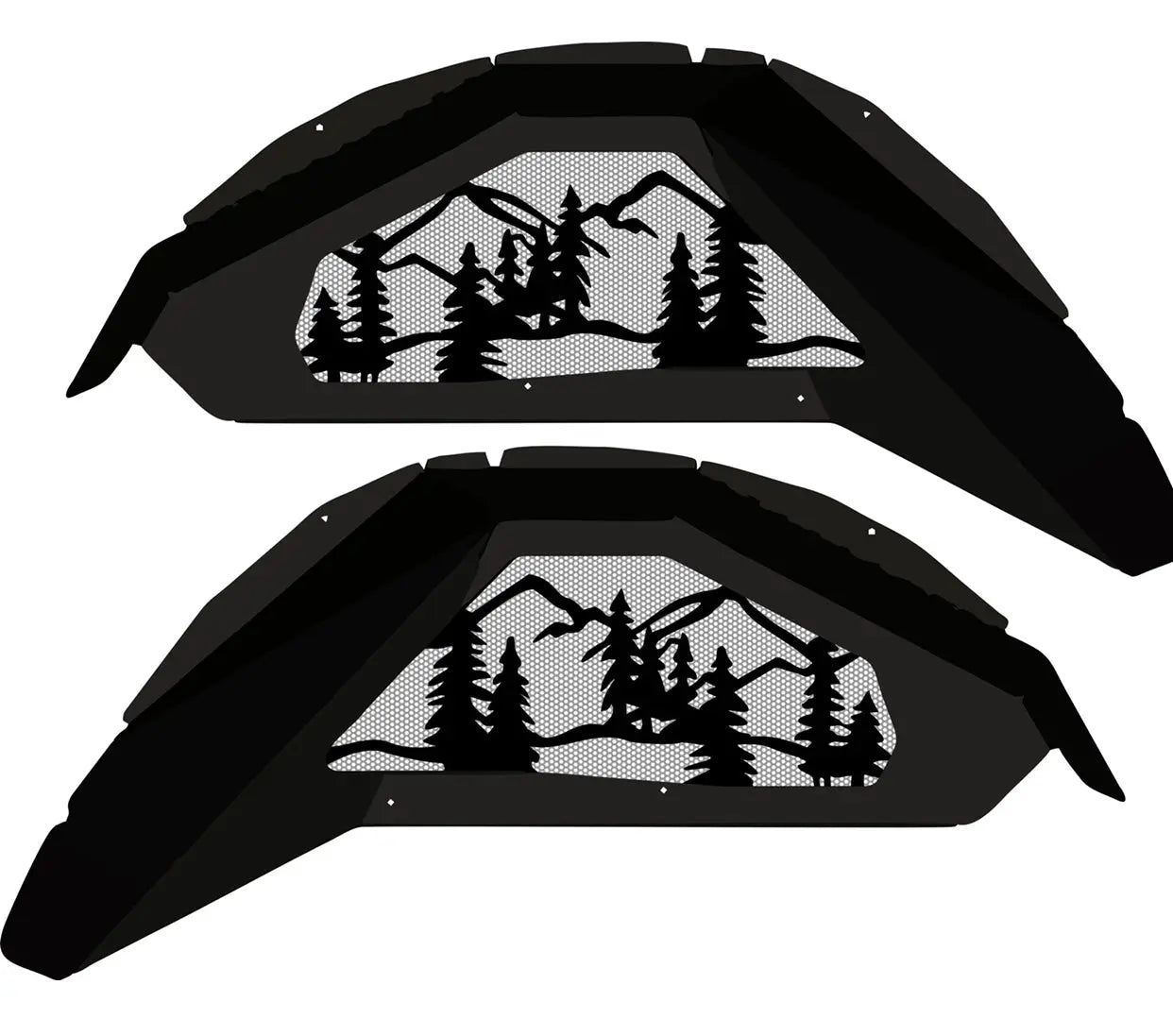 Mountain Scene Rear Inner Fenders