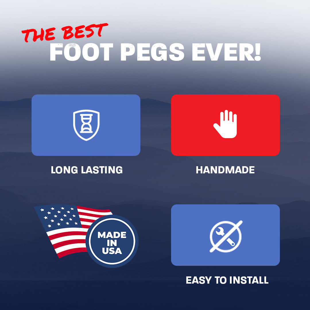 Oscar Mike Star Foot Pegs