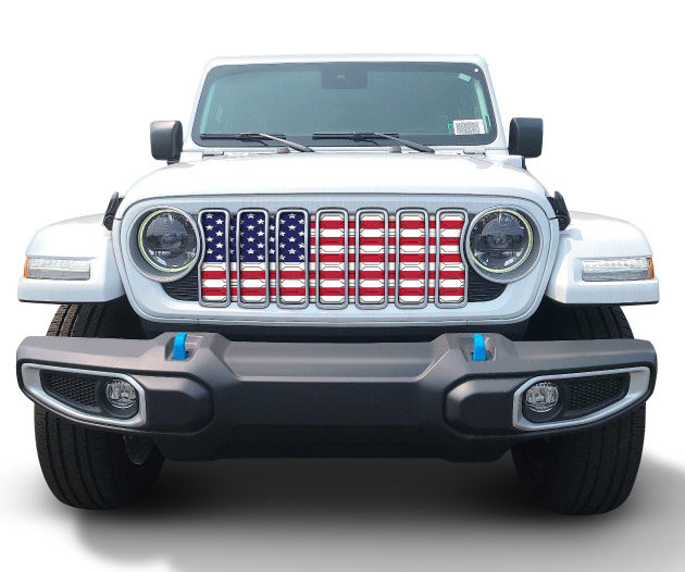 Classic Old Glory Collection American Flag Grille Inserts