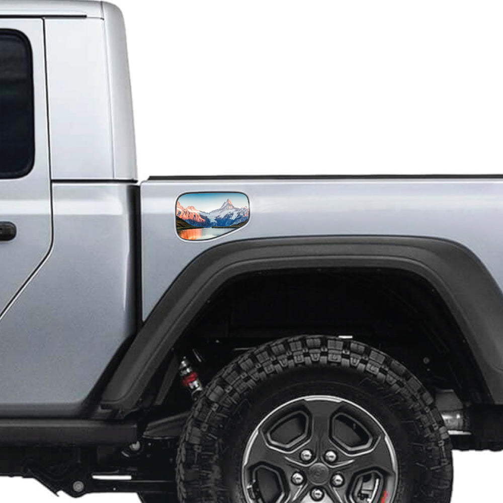 Snow Lake Gas Cap Decal for JT or Gladiator