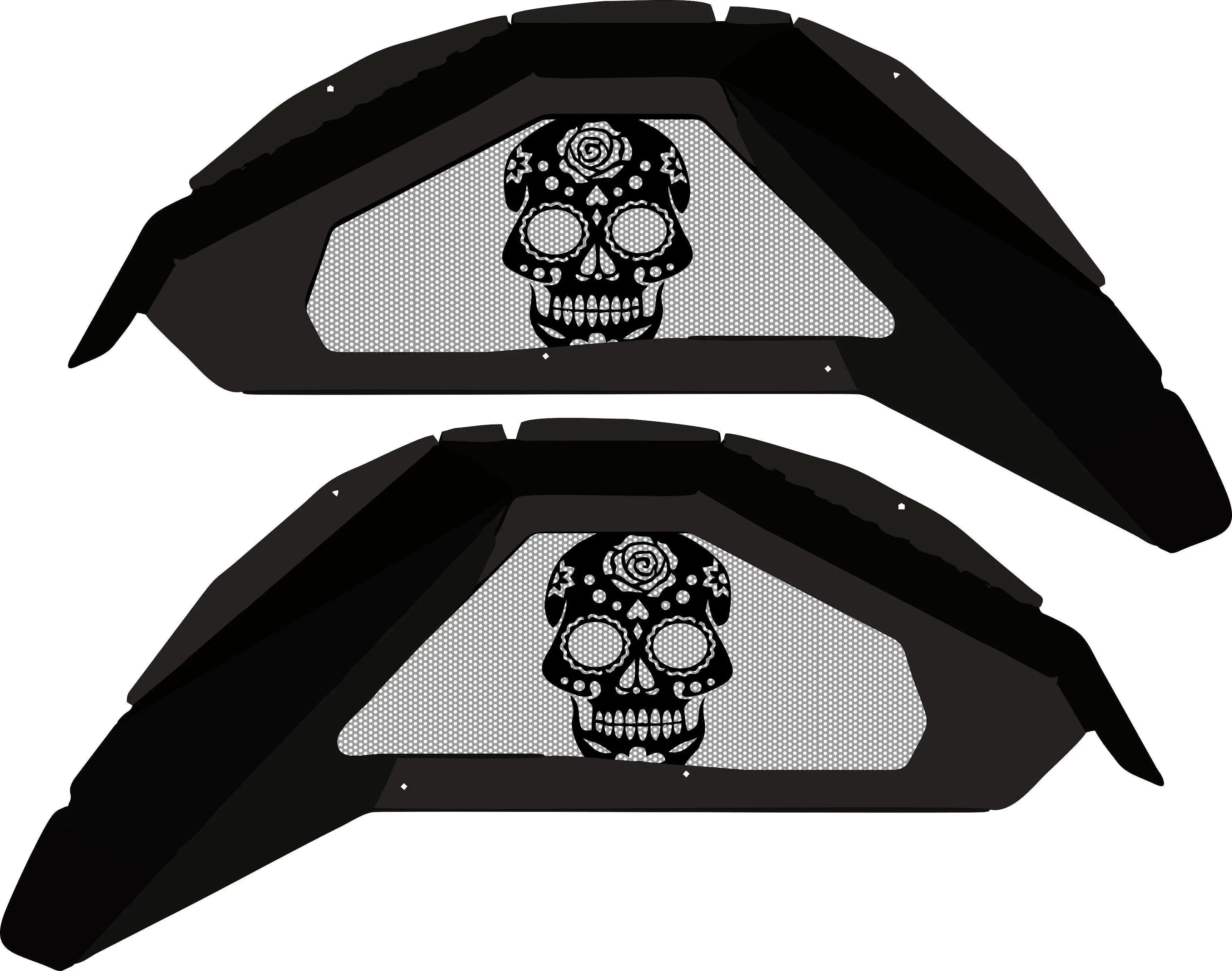Sugar Skull Rear Inner Fenders