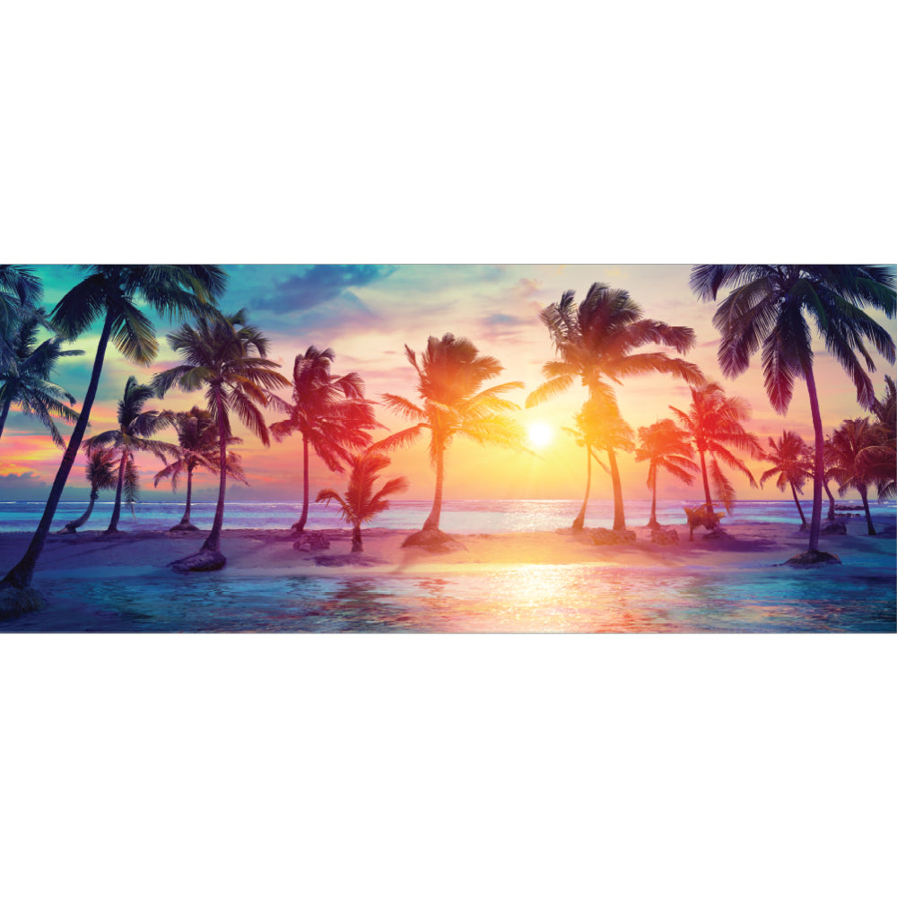 Sunset Palm Trees Rear Window Decal