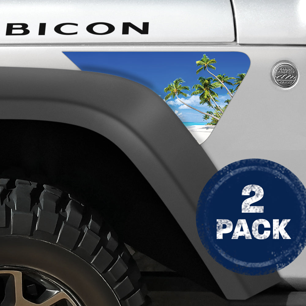 Take Me There 2pc Vinyl Fender Decal