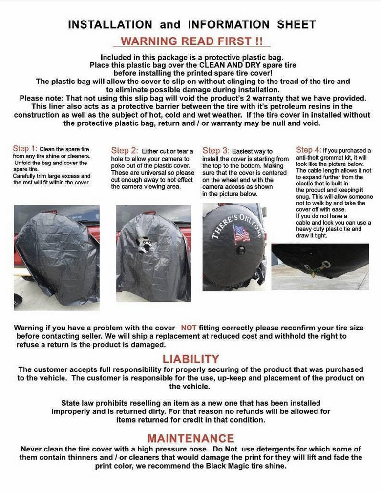 Born to Explore Mountains selling Spare Tire Cover for any Vehicle, Make, Model and Size