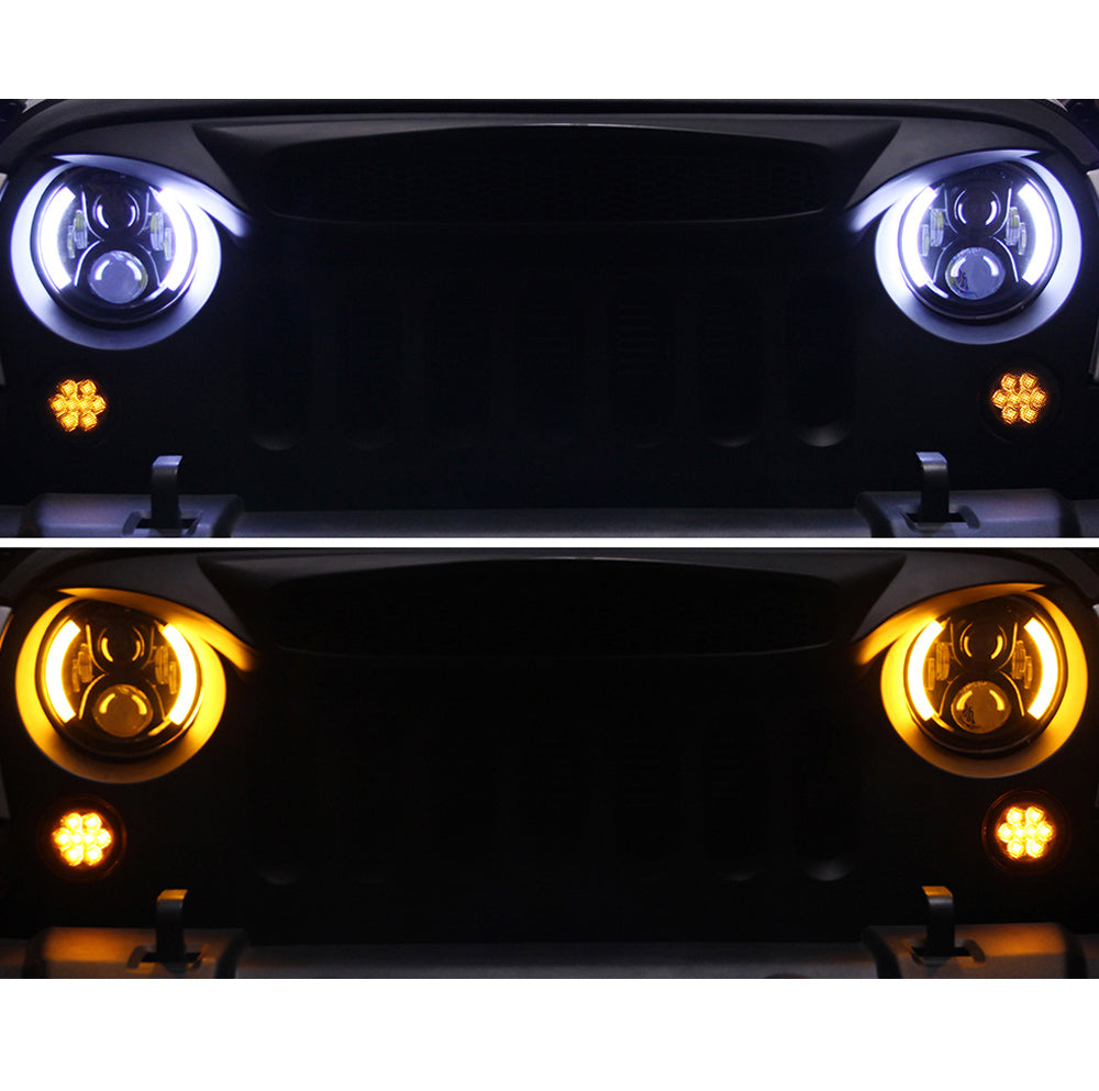 Night Back LED Headlights