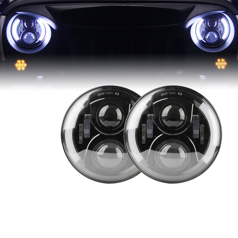 Night Back LED Headlights