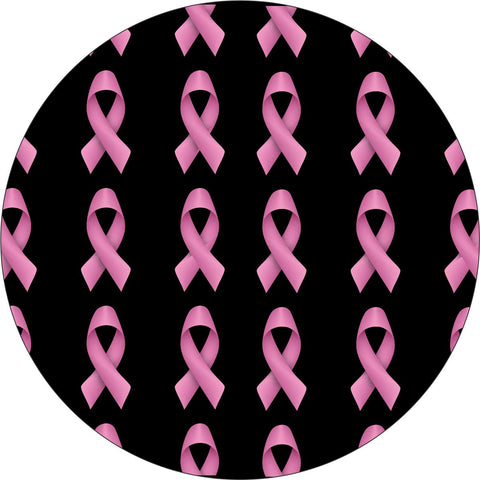 Breast Cancer Awareness Ribbons Spare Tire Cover for Jeep, RV, Camper, and More