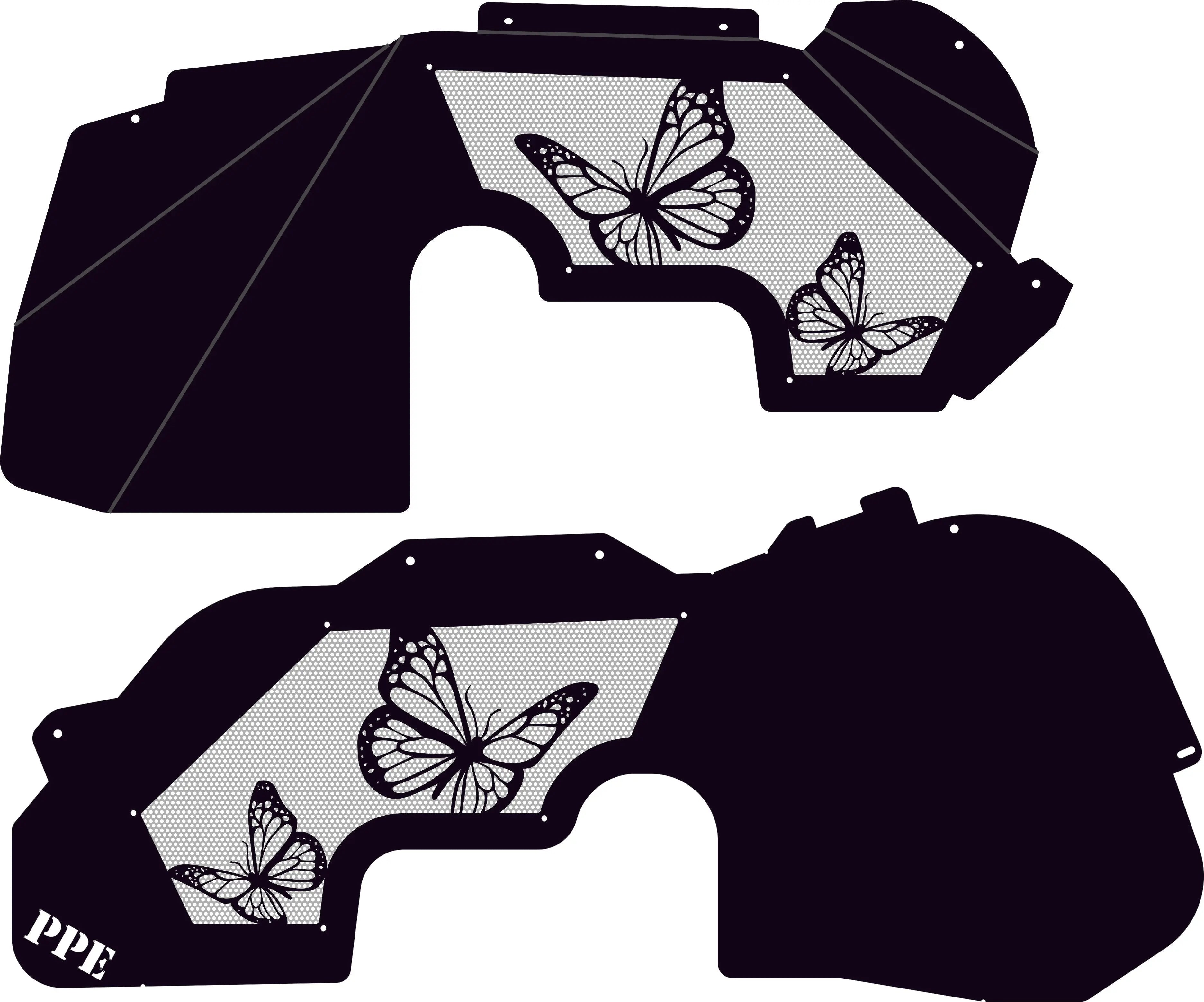Butterfly front inner fenders PPE Offroad