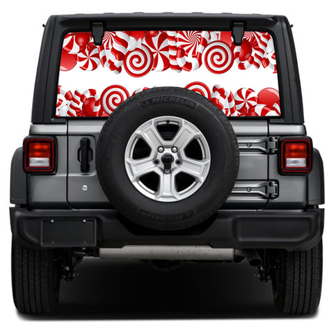 Candy Land Rear Window Decal