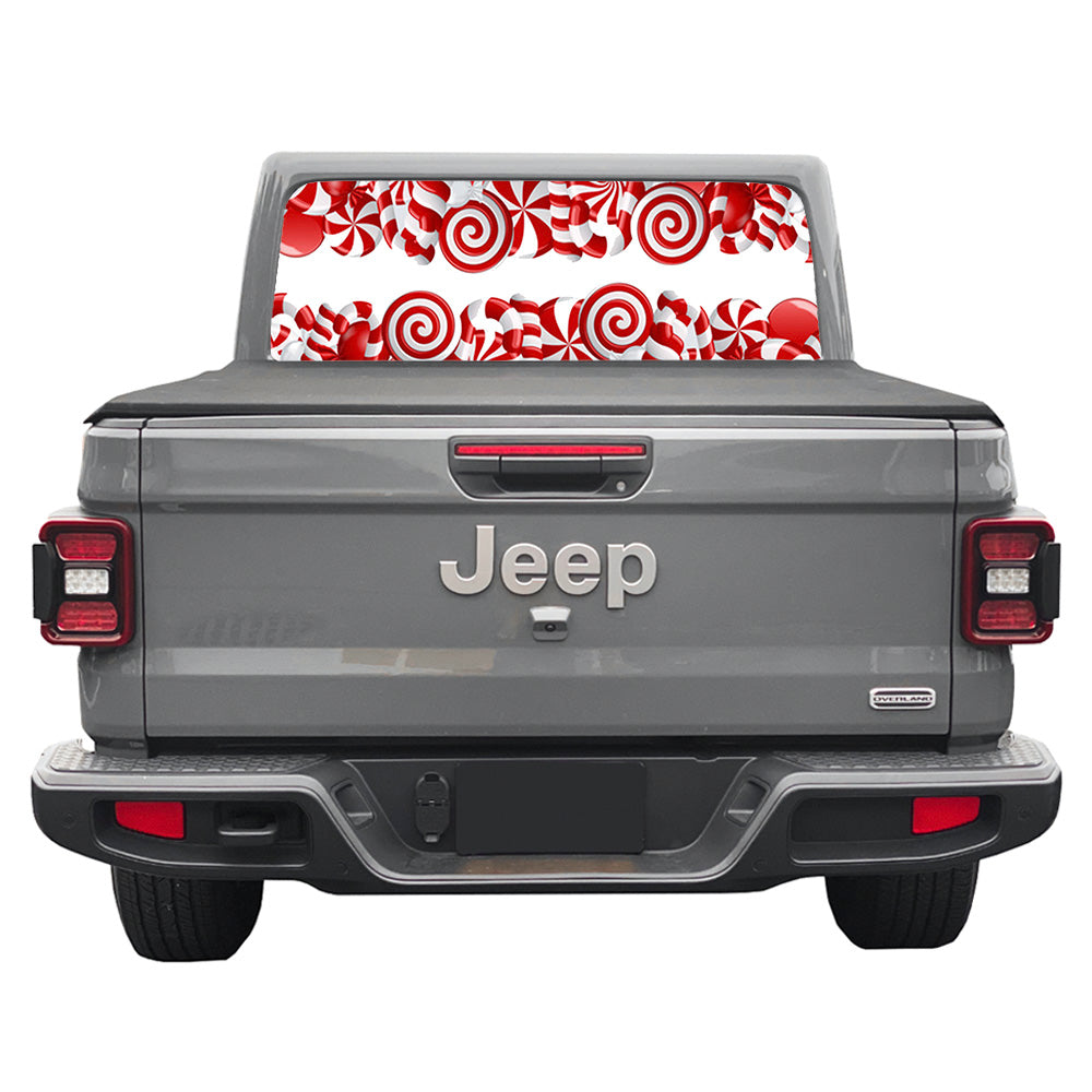 Candy Land Rear Window Decal