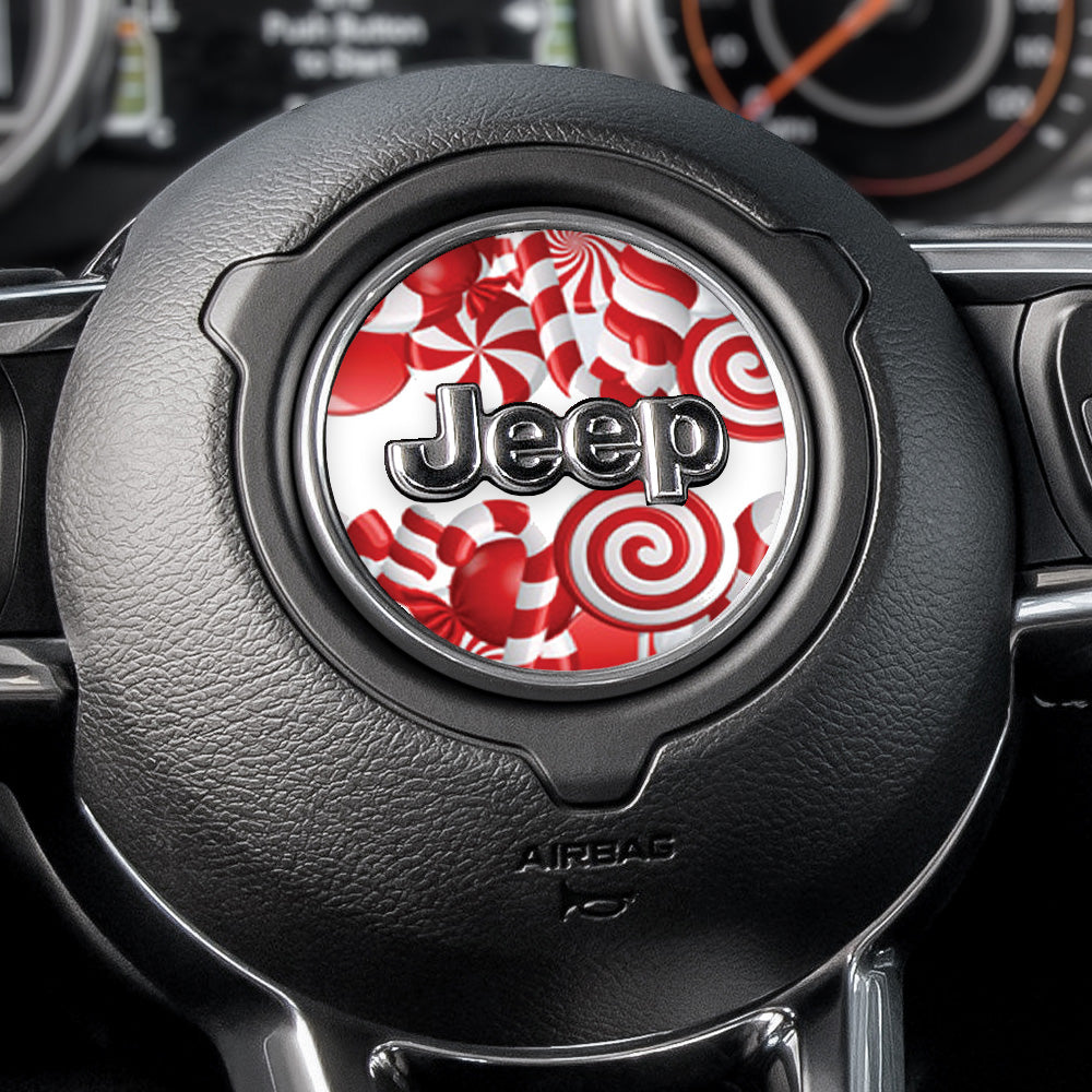 Candy Land Steering Wheel Decal