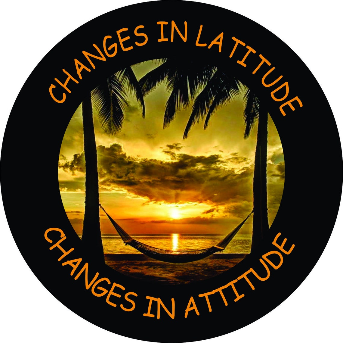 Changes in Latitude Changes in Attitude Sunset Scene
