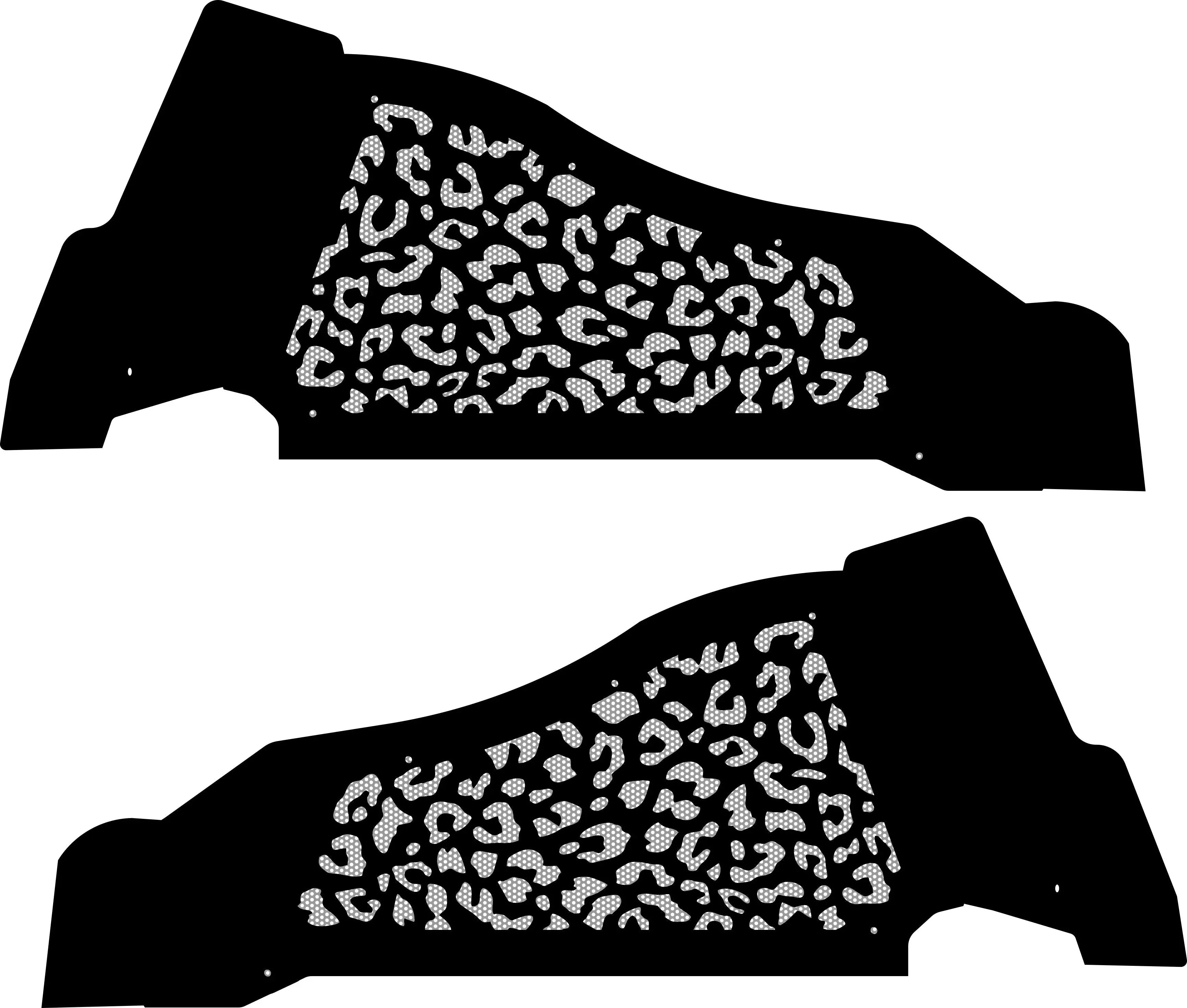 Cheetah Print JK Rear Inner Fenders PPE Offroad