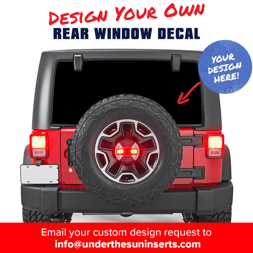 Custom Design Rear Window Decal