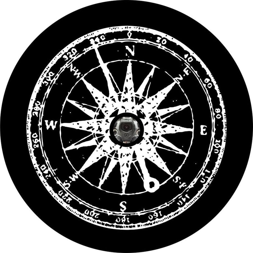 Distressed Detailed Compass