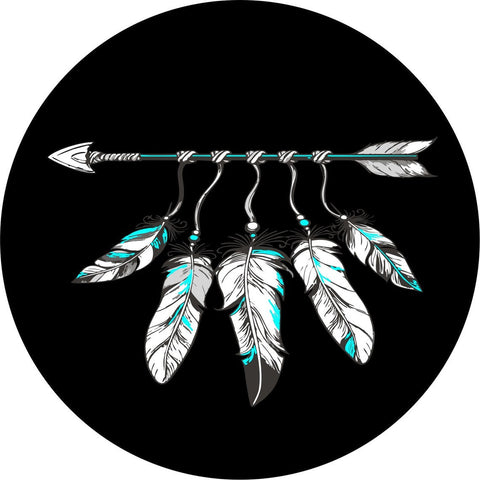 Feather and Arrow in Any Color