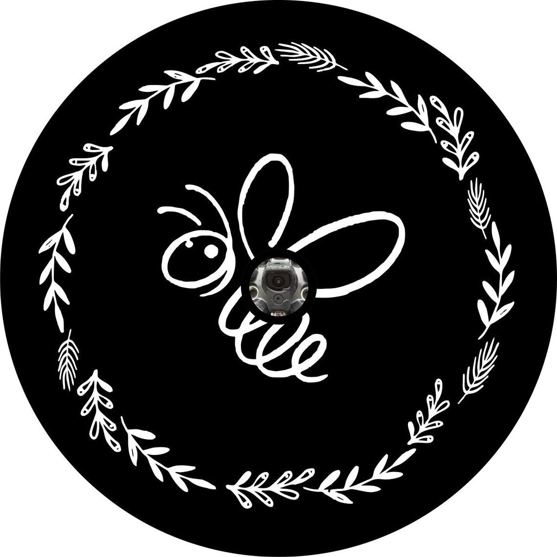 Floral Honey Bee