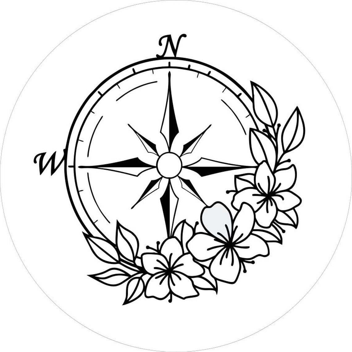 Flower/Floral Compass