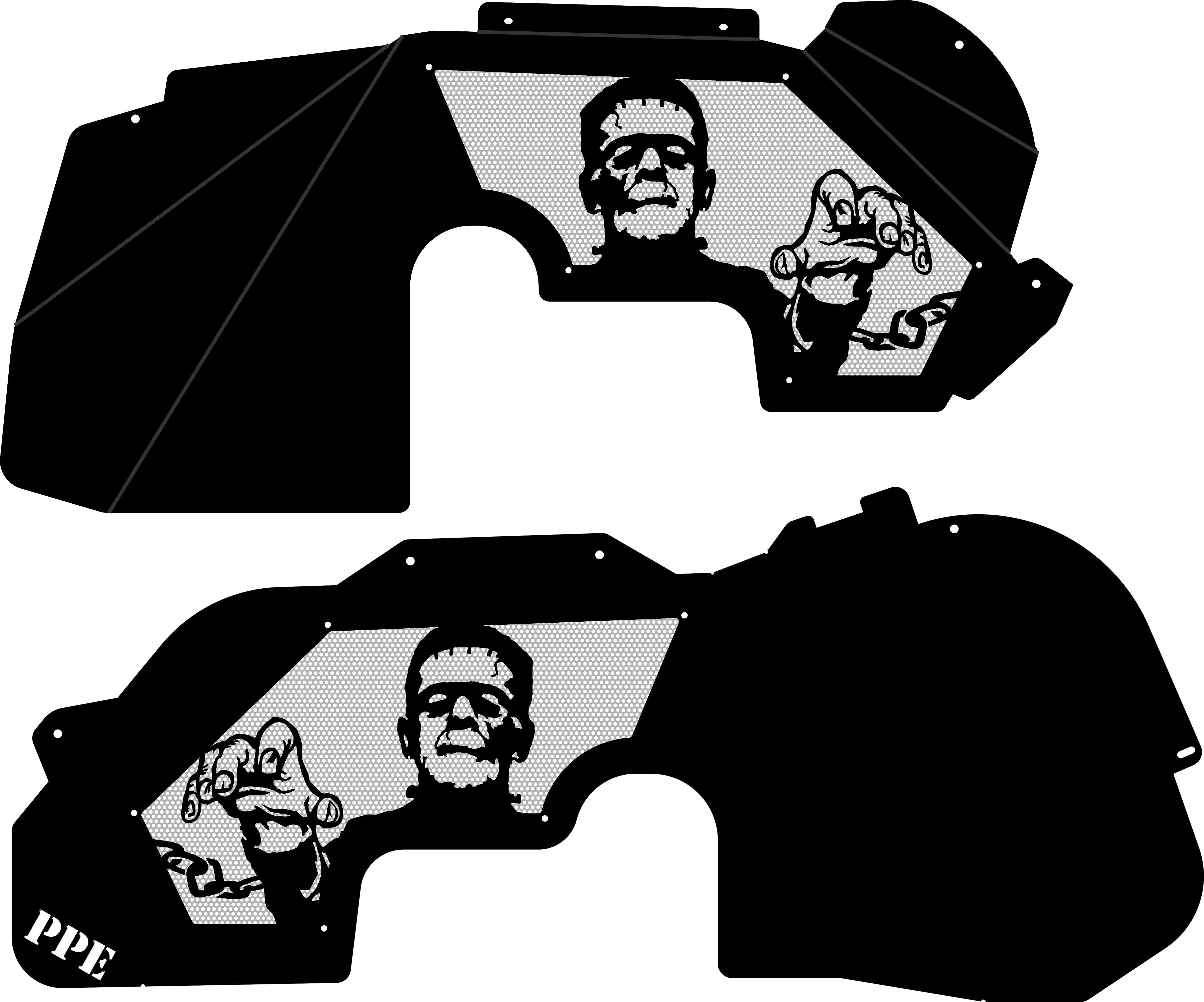 Frankenstein front inner fenders PPE Offroad