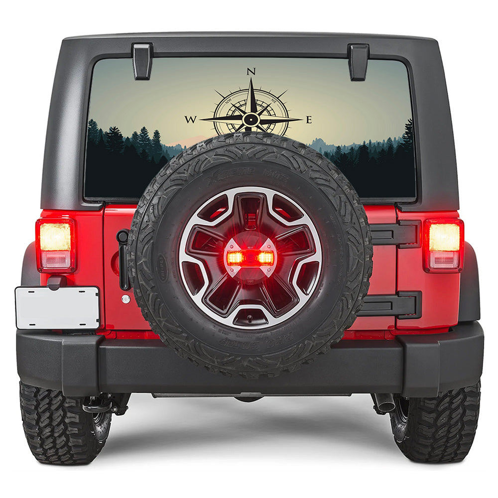Get Lost Rear Window Decal