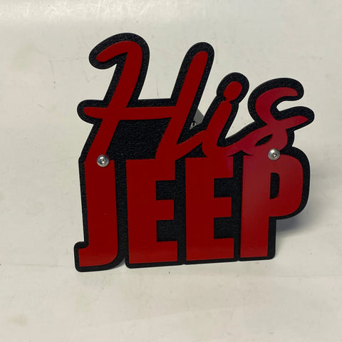 His Jeep Hitch Cover