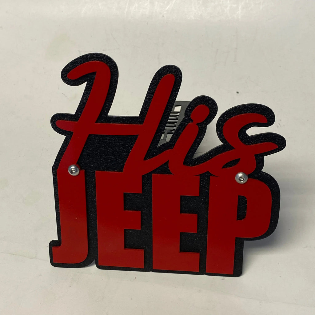 His Jeep Hitch Cover PPE Offroad