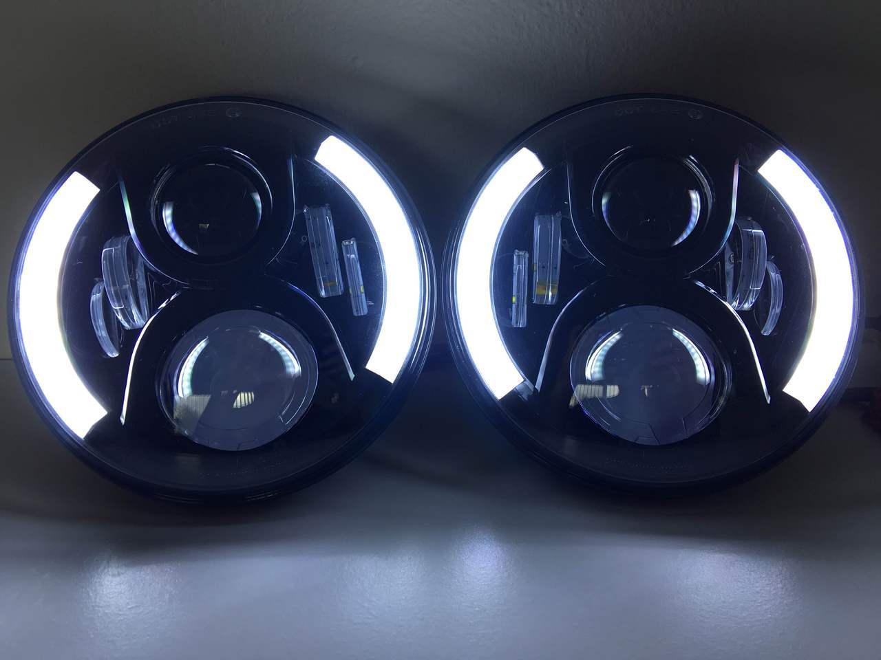 Night Back LED Headlights