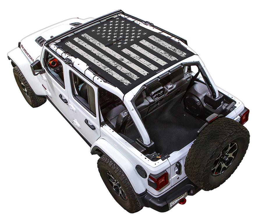 SPIDERWEB SHADE JL4D TACTICAL FLAG DISTRESSED