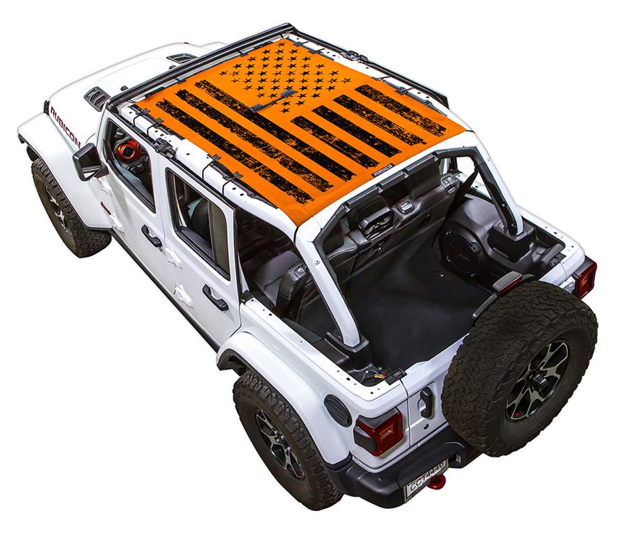 SPIDERWEB SHADE JL4D TACTICAL FLAG DISTRESSED