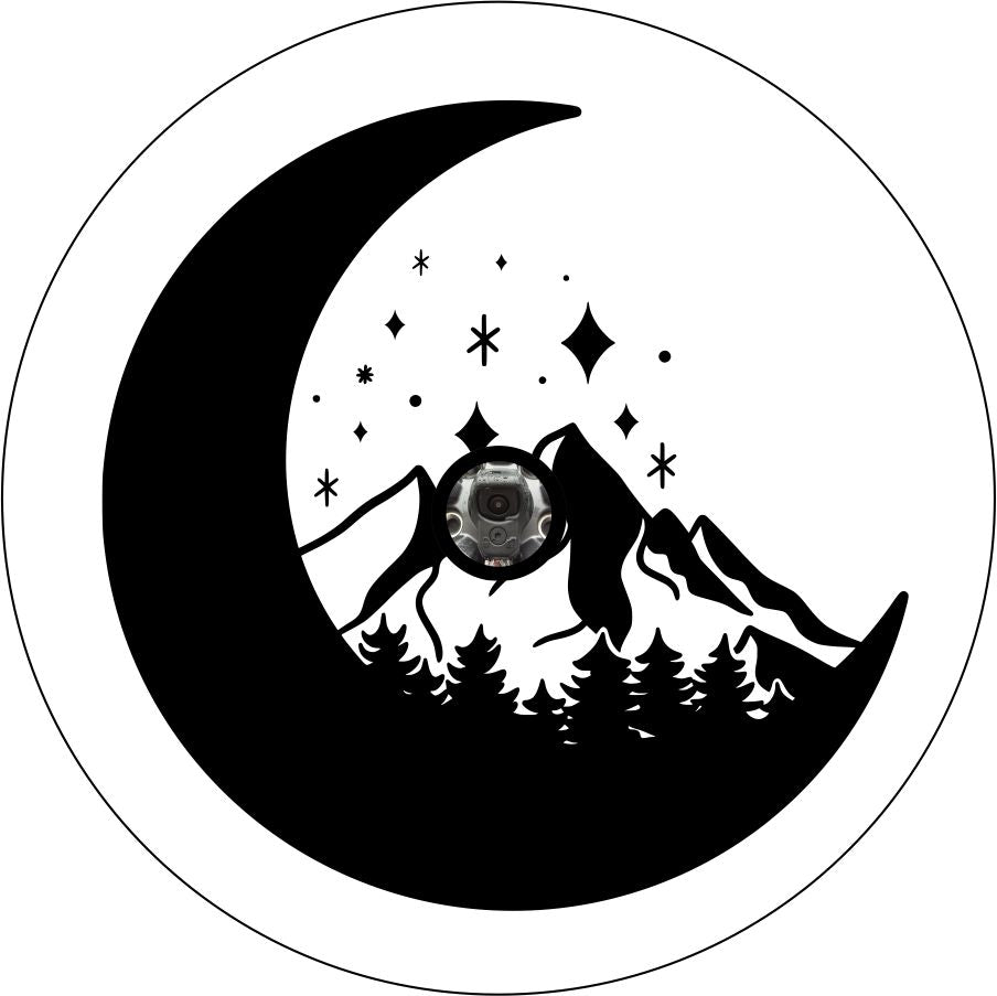 Mountains discount Inside the Moon Spare Tire Cover for any Vehicle, Make, Model and Size