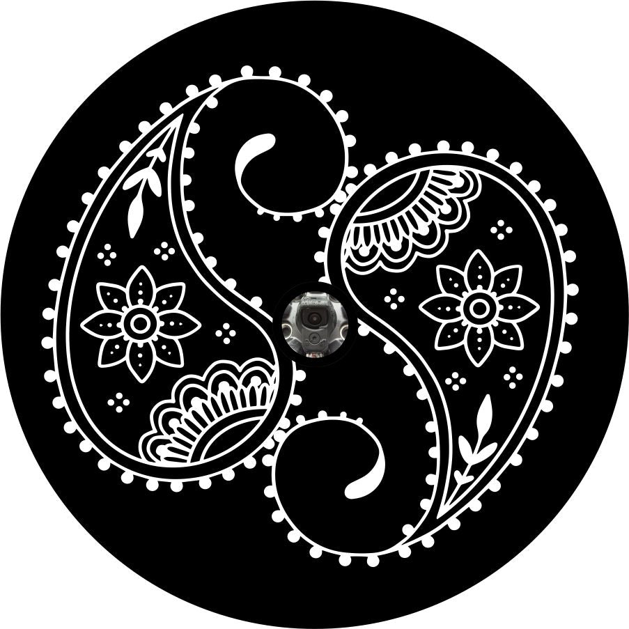 Large Paisley + Mandala Design