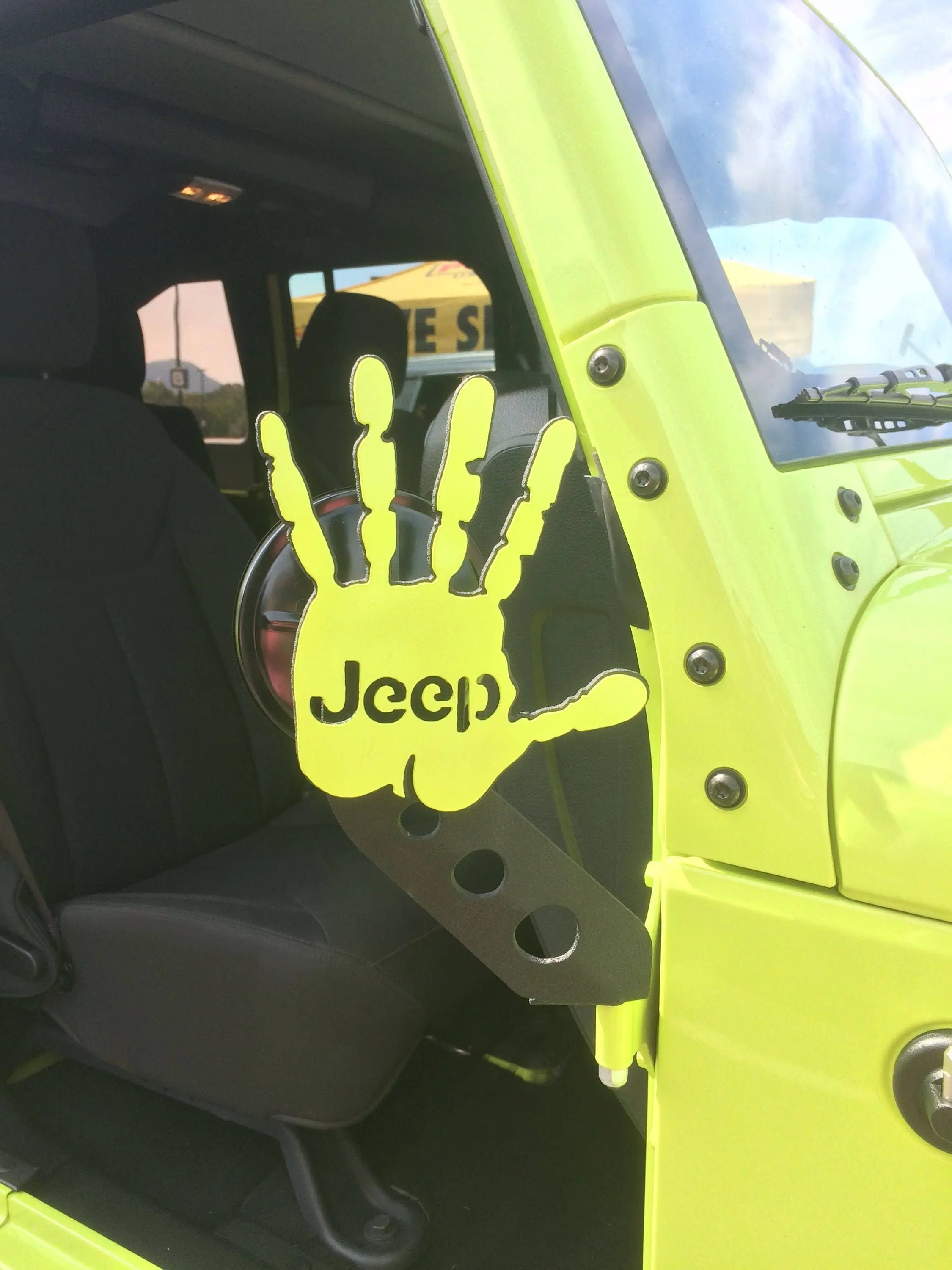 JP Wave Mirror Brackets for Wrangler & Gladiator PPE Offroad