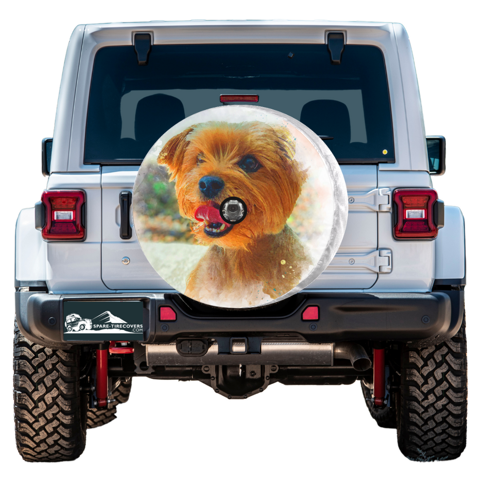 Jeep tire cover dog deals