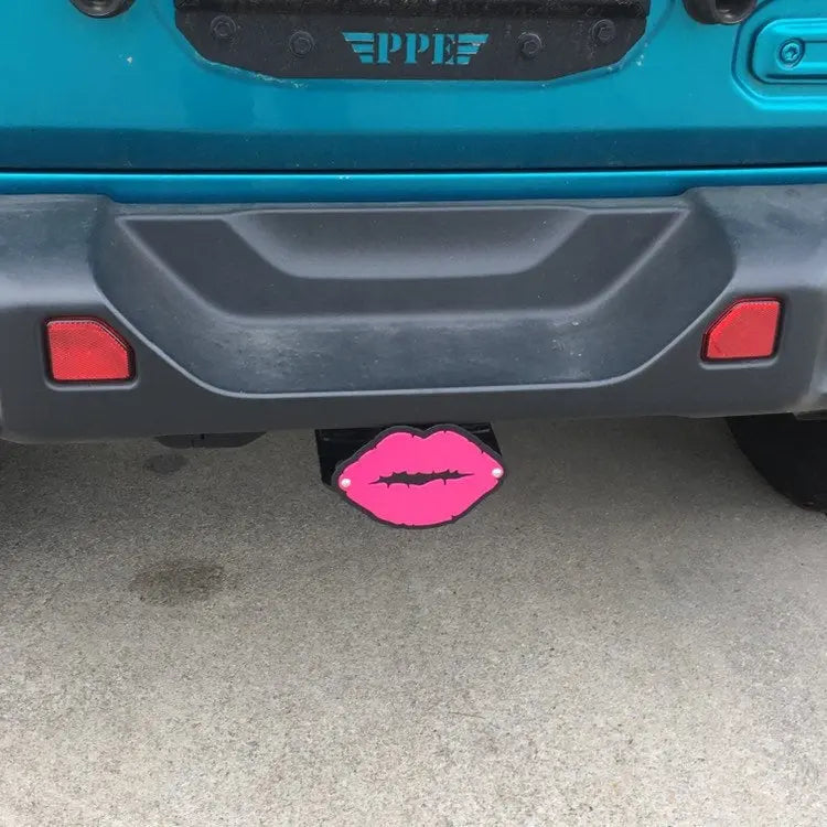 "Kiss This" Lips Hitch Cover PPE Off Road