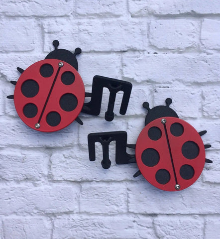 Ladybug Two Layer Foot Pegs