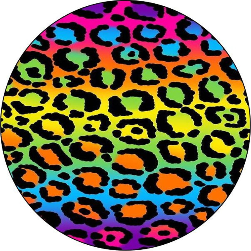 Multicolor Leopard Print