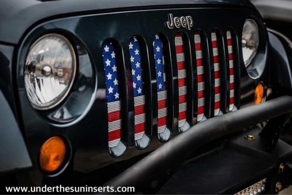 Jeep - USA Grille Flag 12 oz Mug – JEDCo