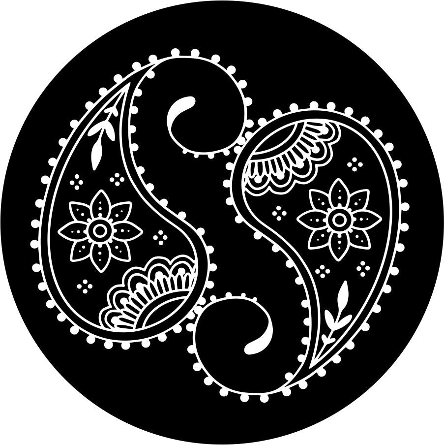 Large Paisley - Current Mandala Design