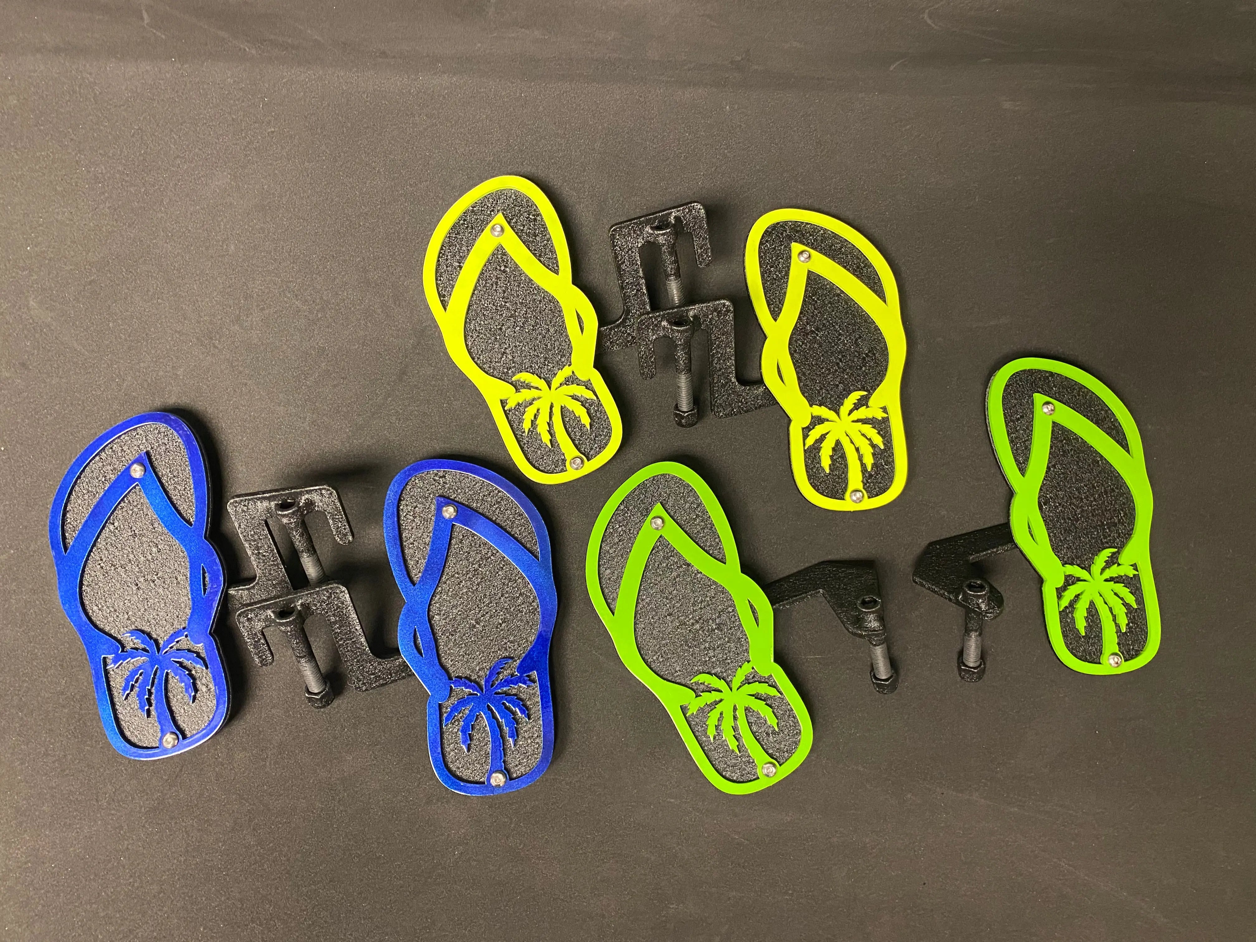 Palm tree flip flop foot pegs for Wrangler & Gladiator PPE Offroad
