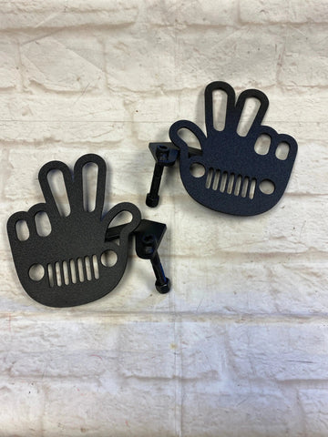 Peace Wave Foot Pegs