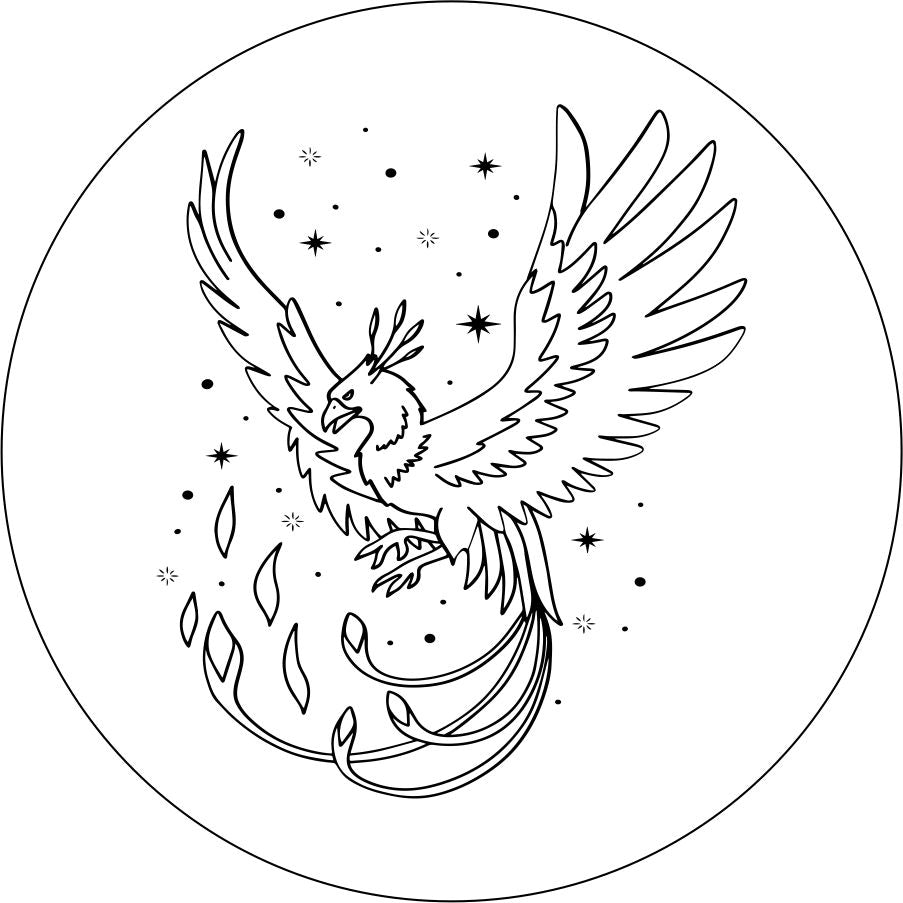 Phoenix Mythical Bird