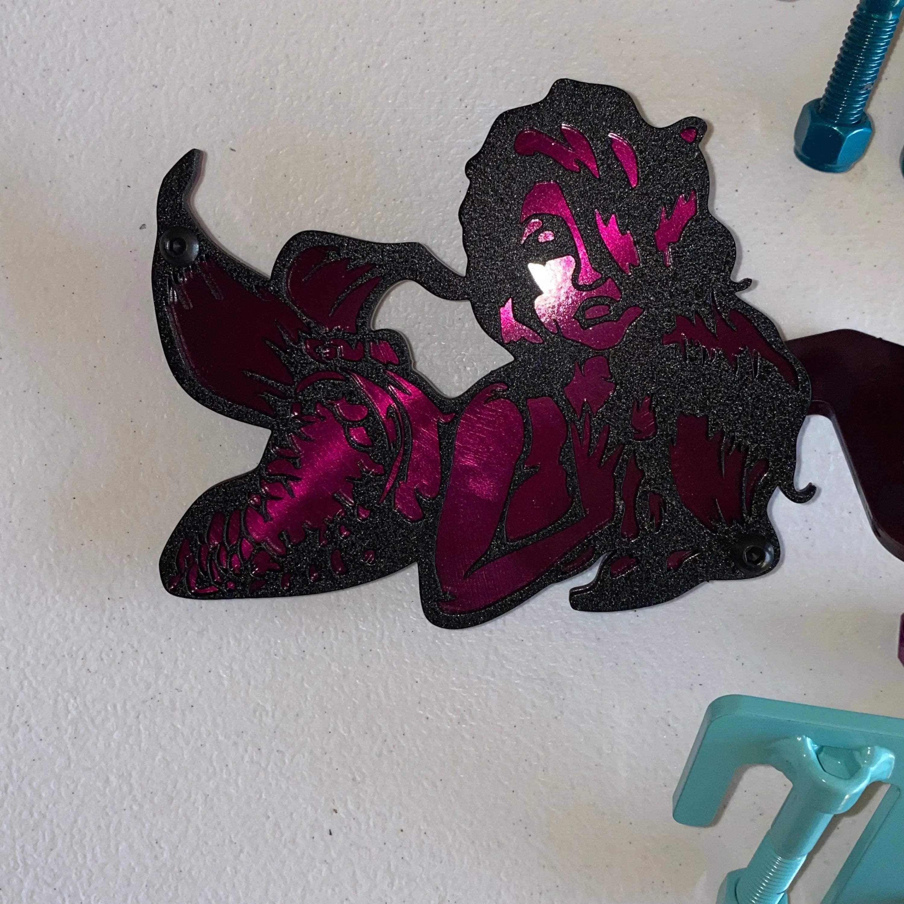Pin-up style mermaid foot pegs for Wrangler and Gladiator PPE Offroad