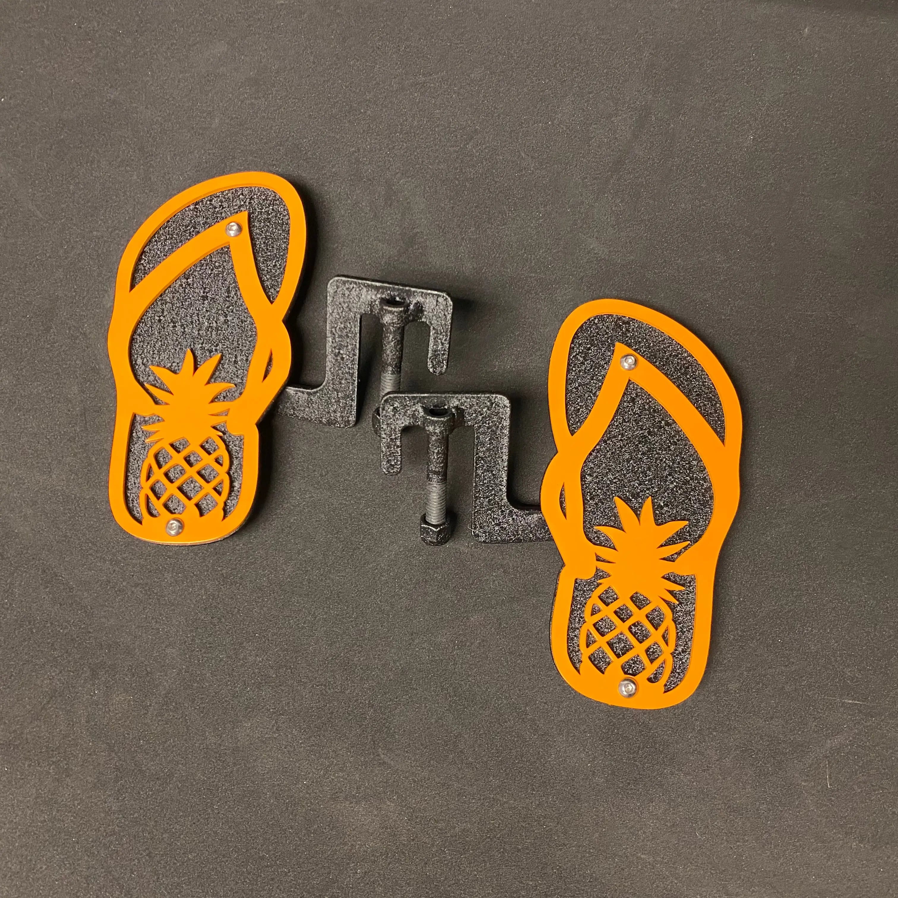 Pineapple flip flop foot pegs for Wrangler & Gladiator PPE Offroad