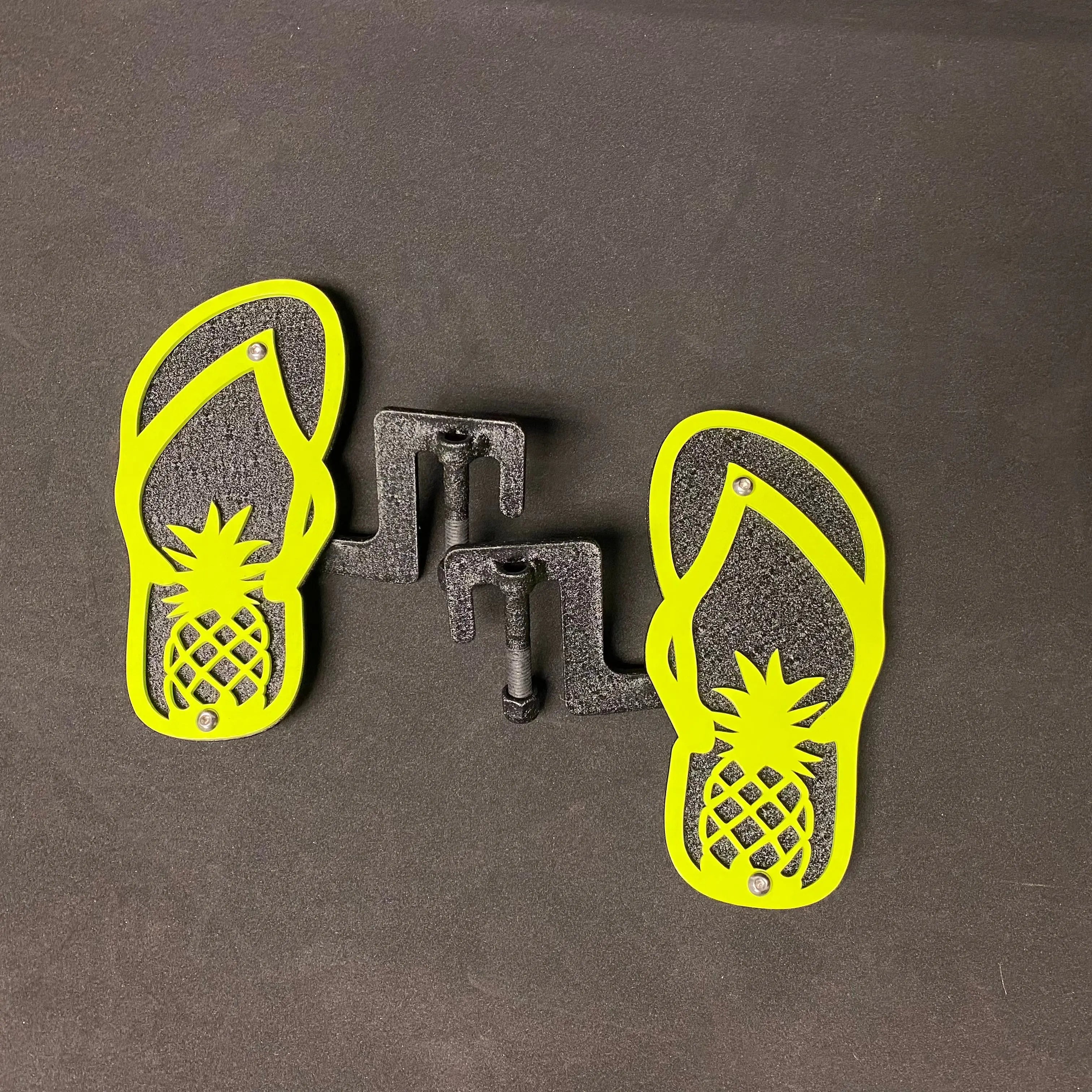 Pineapple flip flop foot pegs for Wrangler & Gladiator PPE Offroad
