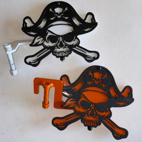 Pirate Jolly Roger Foot Pegs