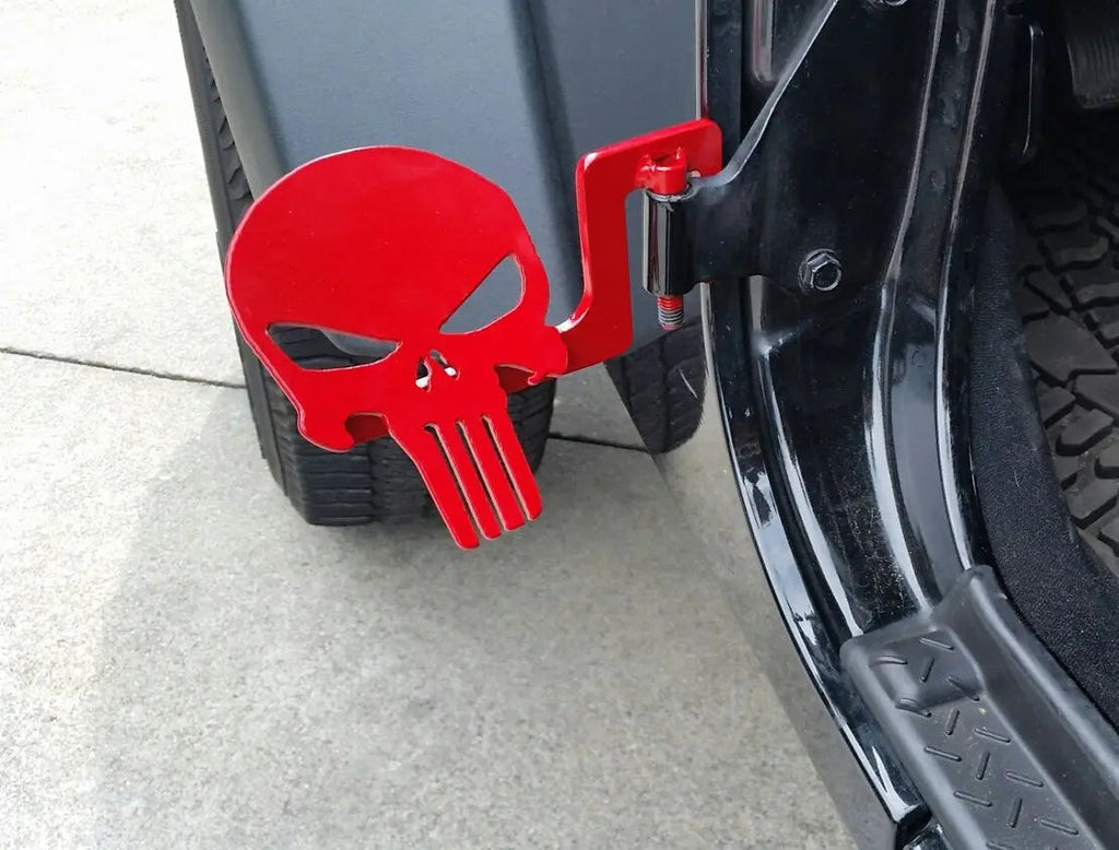 Punisher skull foot pegs for Wrangler and Gladiator PPE Offroad