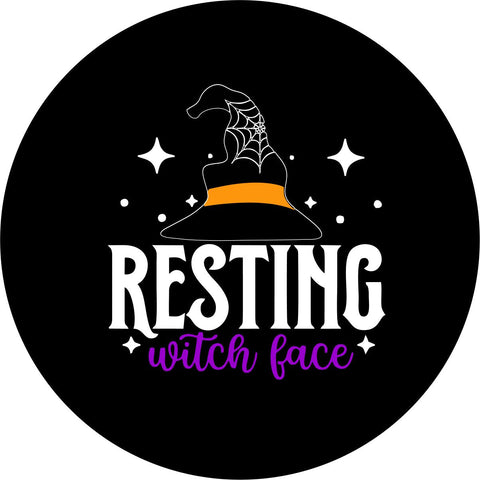 Resting Witch Face + Custom Color Spare Tire Cover