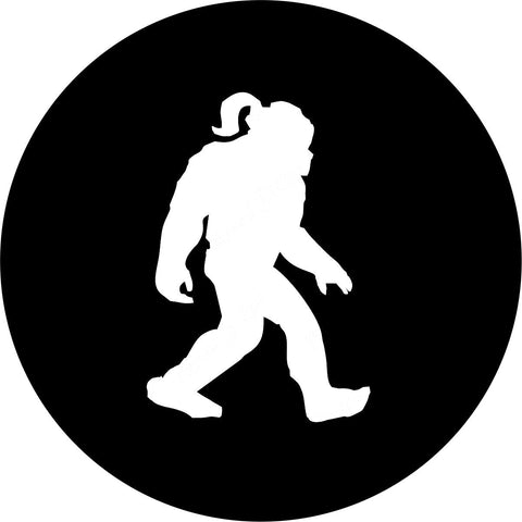 Shesquatch Female Bigfoot Sasquatch Spare Tire Cover