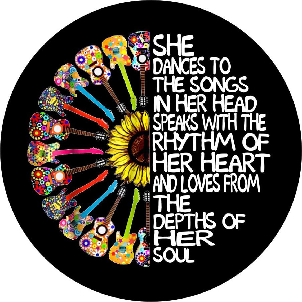 She Dances to The Song Poem - Current Guitars