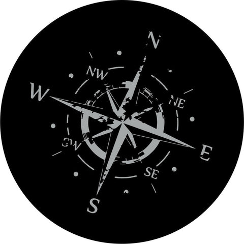 Simple Distressed Compass Design